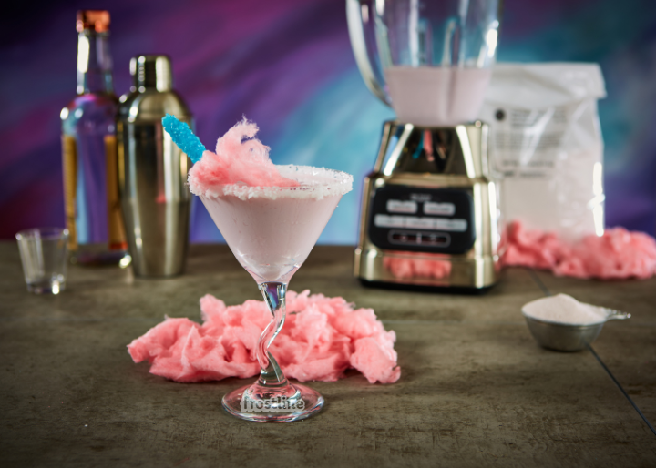 Frostline<sup>®</sup> Pink Cotton Candy Flavored Soft Serve Mix, Artificially Flavored