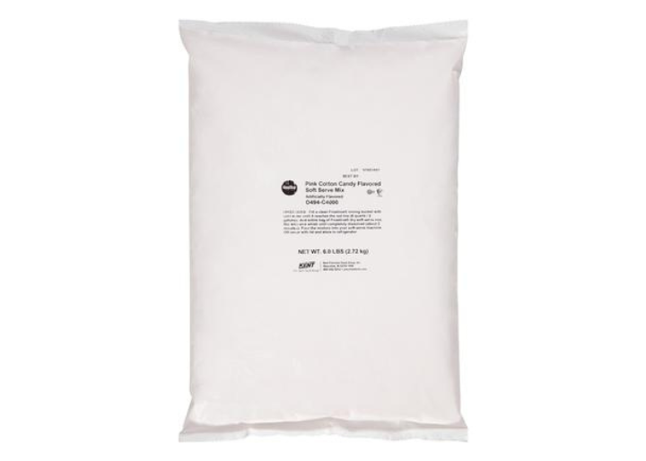 Frostline<sup>®</sup> Pink Cotton Candy Flavored Soft Serve Mix, Artificially Flavored