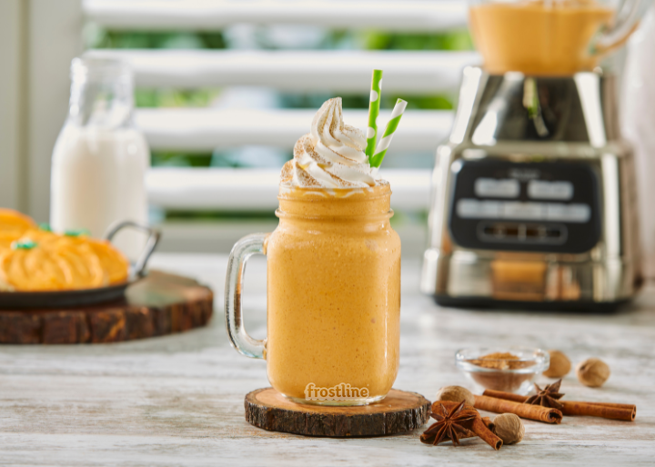 Frostline<sup>®</sup> Pumpkin Spice Soft Serve Mix, Naturally & Artificially Flavored