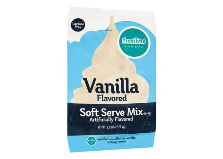 Frostline<sup>®</sup> Vanilla Flavored Soft Serve Mix, Artificially Flavored